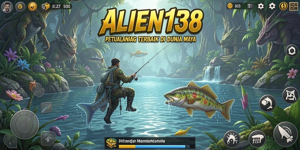 Tampilan screenshot gameplay ALIEN138 menunjukkan pengalaman memancing yang menakjubkan.