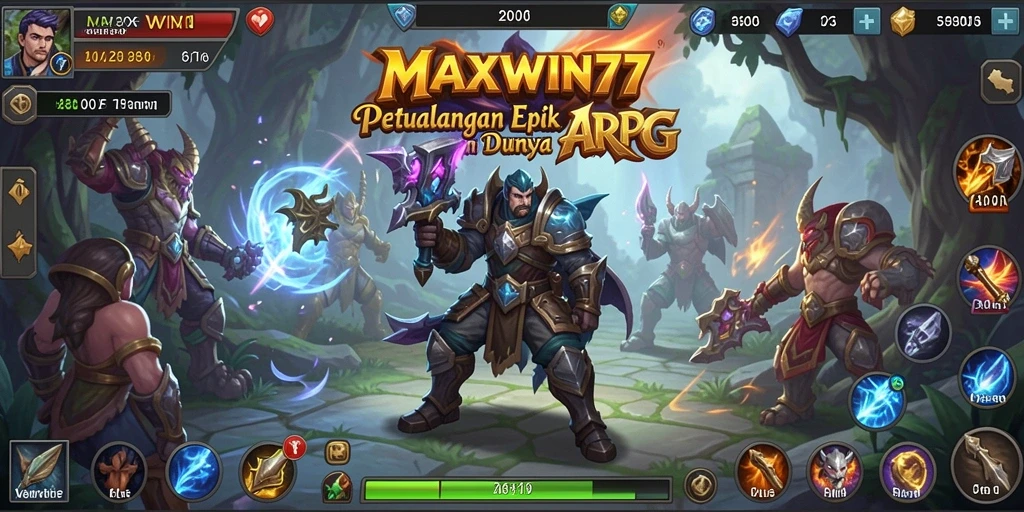 Screenshot menunjukkan intensitas pertempuran dalam <strong>MAXWIN77</strong>.