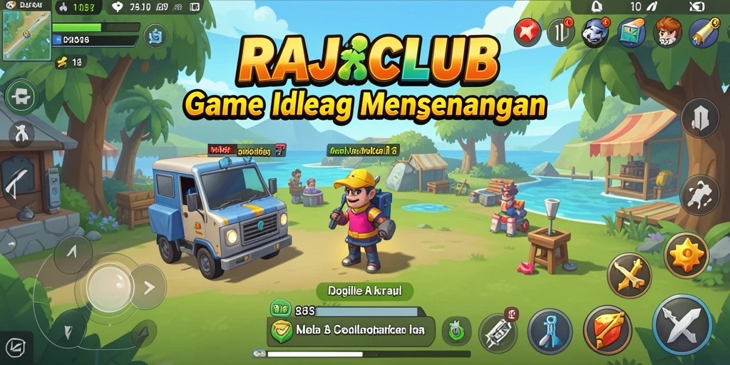 Tampilan gameplay menarik dari RAJACLUB yang penuh dengan aksi santai.