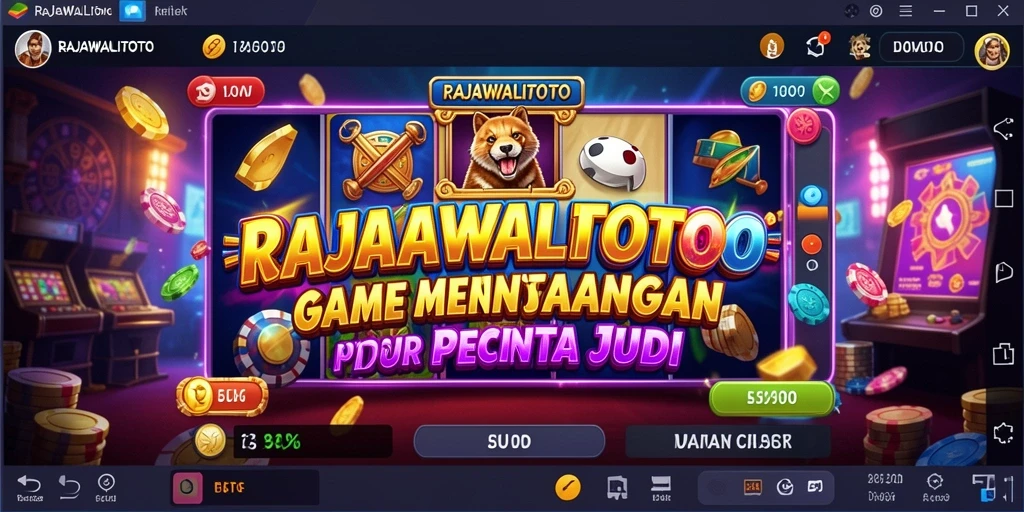 Tampilan luar biasa dari gameplay slot RAJAWALITOTO.