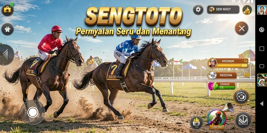 Gameplay SENGTOTO yang menegangkan dan seru.
