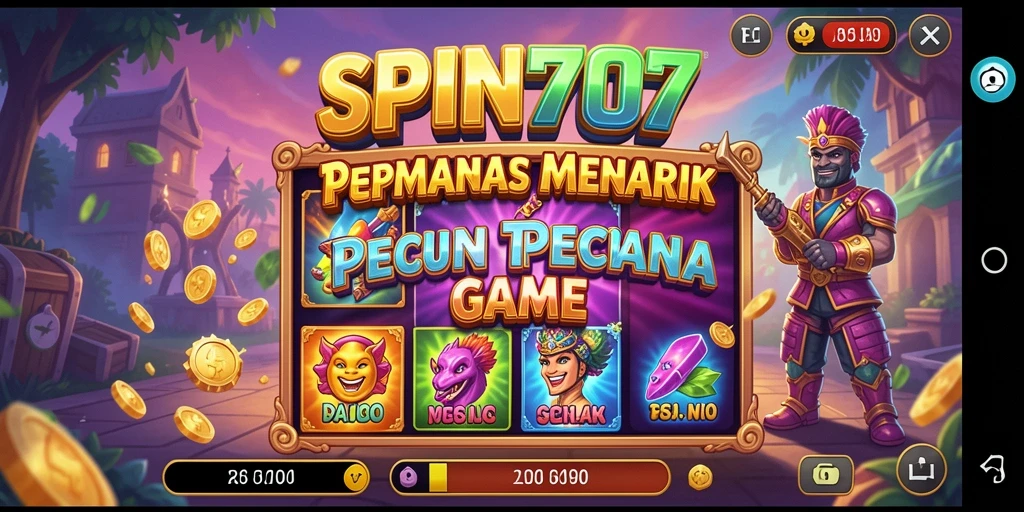 Gambaran gameplay menarik dari SPIN707 sebagai permainan Slot.