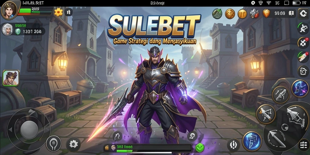 Tampilan gameplay menarik dari SULEBET dengan berbagai karakter strategi.