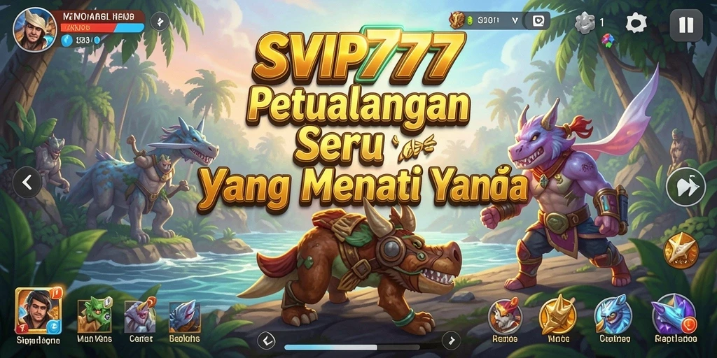 Gameplay <strong>SVIP777</strong> yang mengasyikkan dan penuh tantangan.