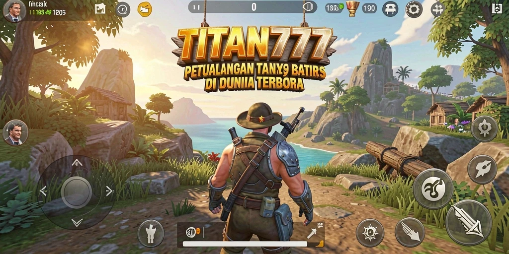 Gameplay menakjubkan di dunia terbuka TITAN777.
